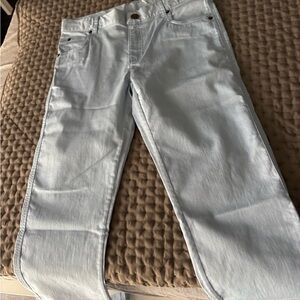 Bonpoint Sky Blue jeans new with tag and bar code